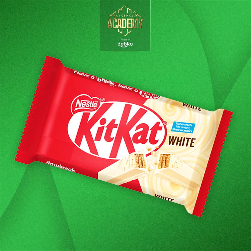 Grafika misji: Cztery paluchy batona Kit Kat