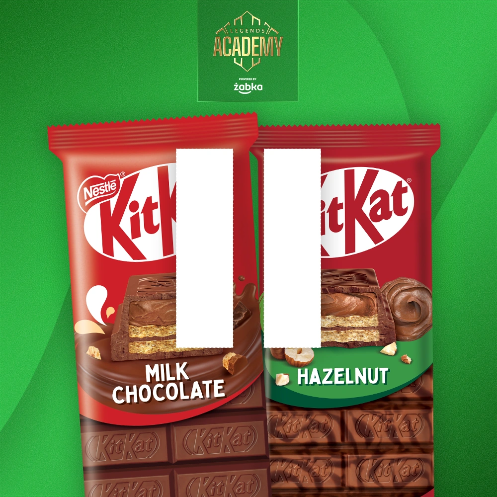 Grafika misji: Reklama produktu KitKat